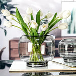Vase décoratif en verre pour salon