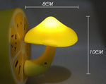 Veilleuse LED champignon vue de face