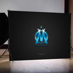 Tapisserie Olympique Marseille jaune clair