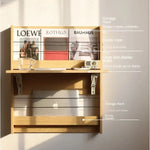 Coiffeuse murale escamotable petit espace