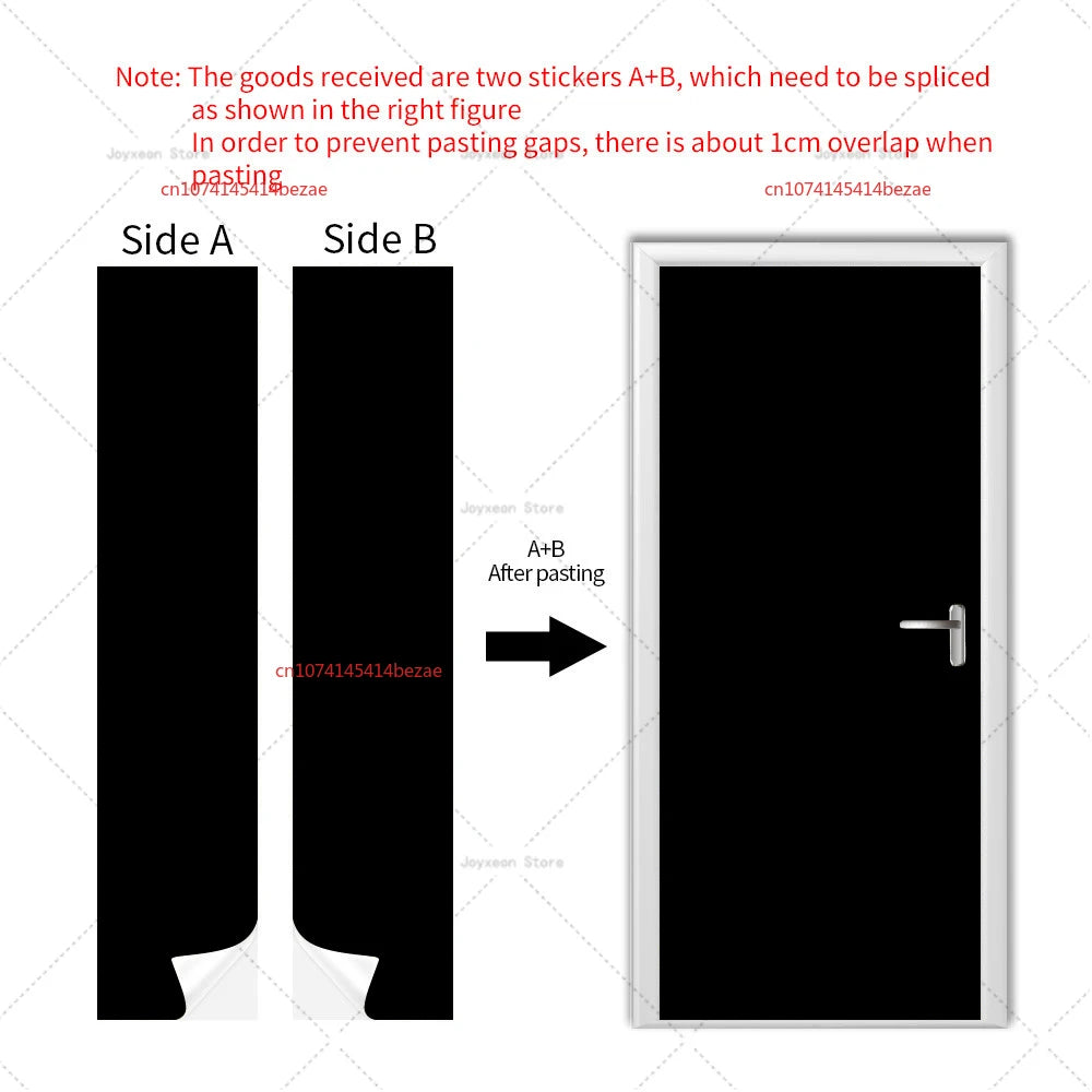 Sticker mural PVC imperméable design moderne