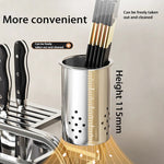 Accessoire de rangement de cuisine en acier inoxydable ivoire avec espace pour couvercles