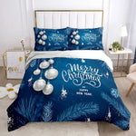 Housse de couette sur lit avec design moderne et motifs joyeux