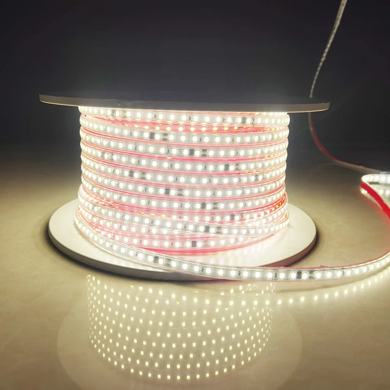 Installation de bande LED derrière un lit pour éclairage ambiance