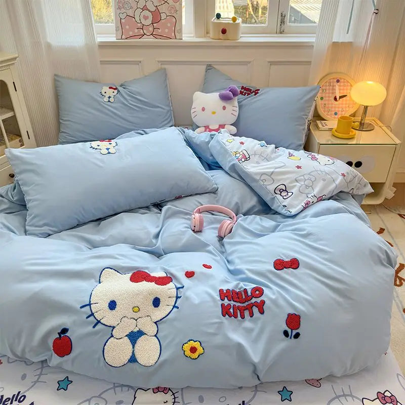 Housse de couette Hello Kitty vue d'ensemble