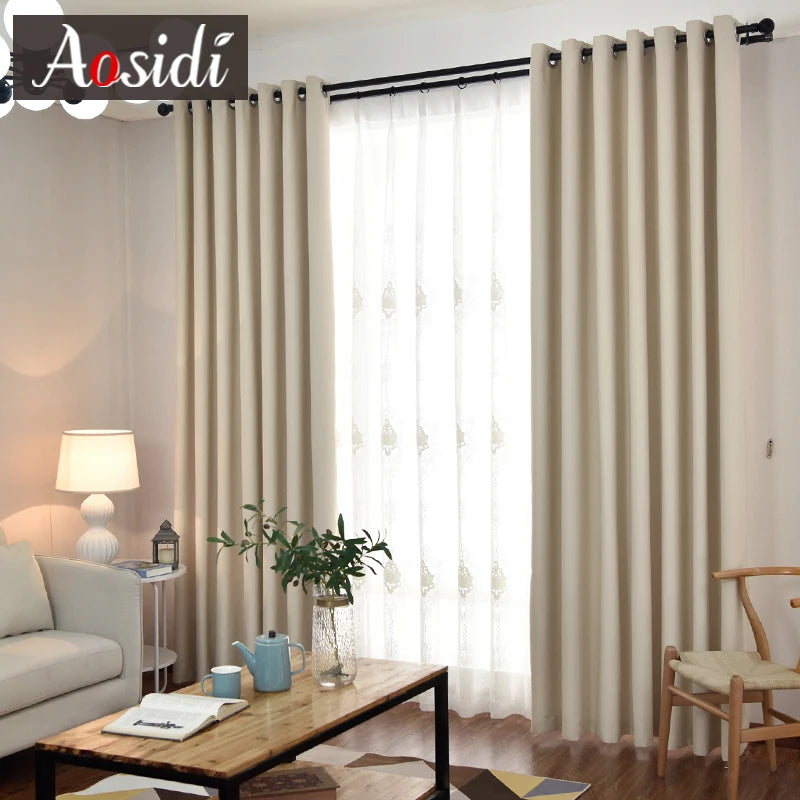 Stylish and Modern Blackout Curtains for Bedroom and Living Room