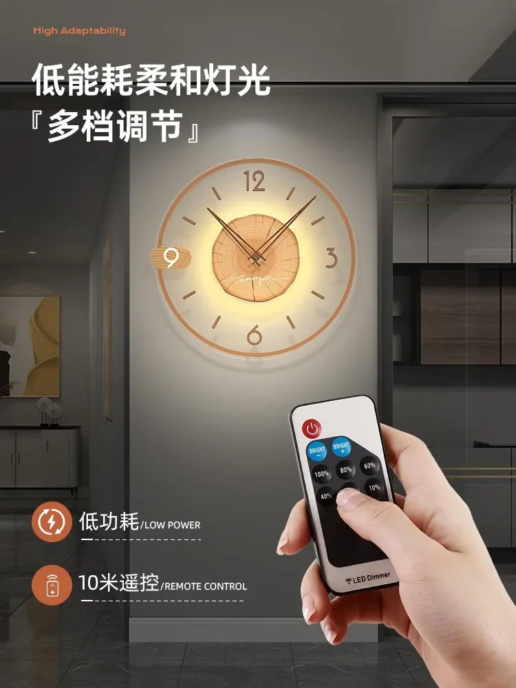 Horloge murale moderne blanche sur mur gris