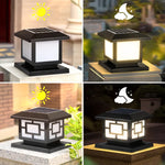 Lampe solaire jardin avec télécommande