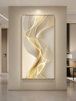 Applique murale LED design minimaliste blanche pour entrée