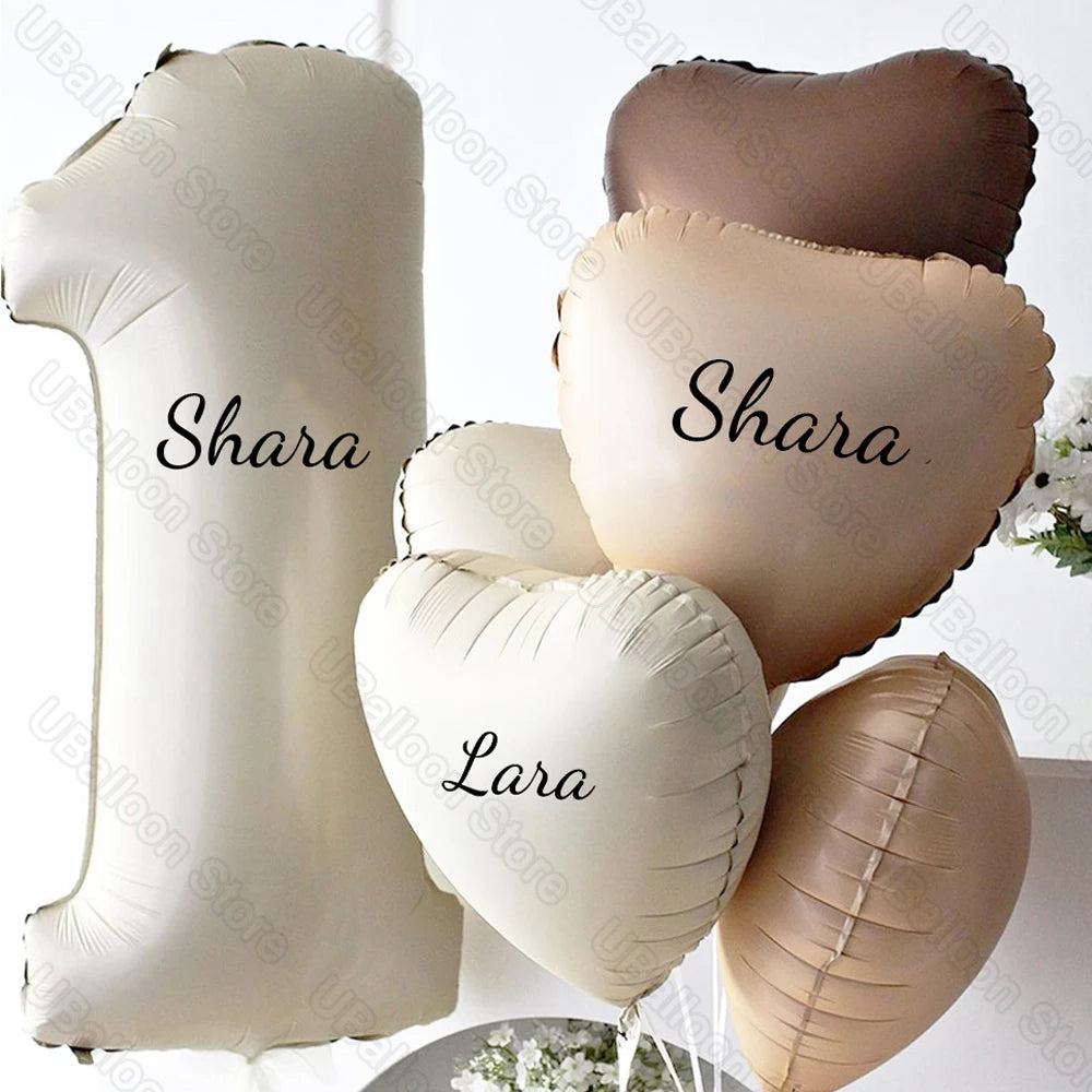 Ballon anniversaire personnalisé or pour fête