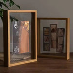 Cadre mural transparent pour certificat