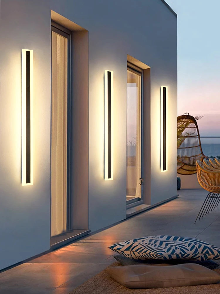 Applique murale LED avec éclairage RVB coloré pour ambiance festive