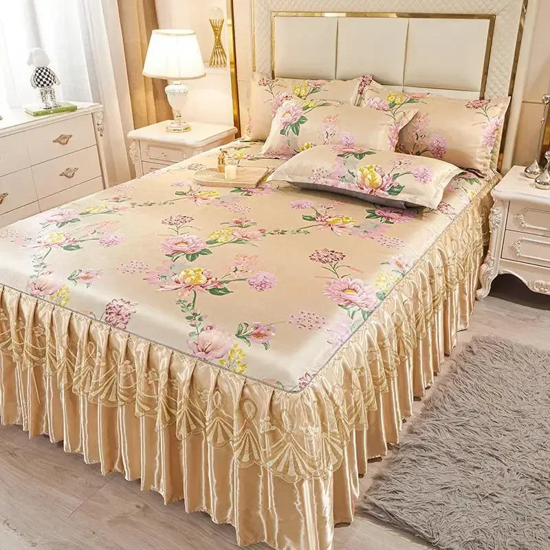 Texture du tissu polyester coton de la parure de lit