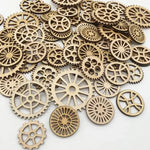 Lot de formes en bois mixte pour bricolage