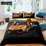 Détail du tissu polyester/coton de la housse de couette automobile