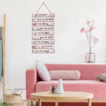 Décoration murale moderne citation amour