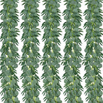 Guirlande artificielle eucalyptus saule vue ensemble