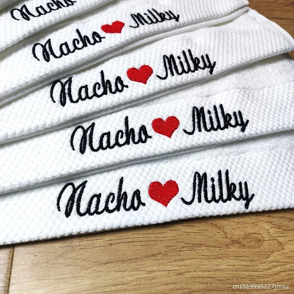 Serviette personnalisée cadeau