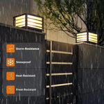 Éclairage solaire pour terrasse et allée