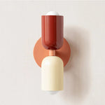 Applique murale LED grise design moderne