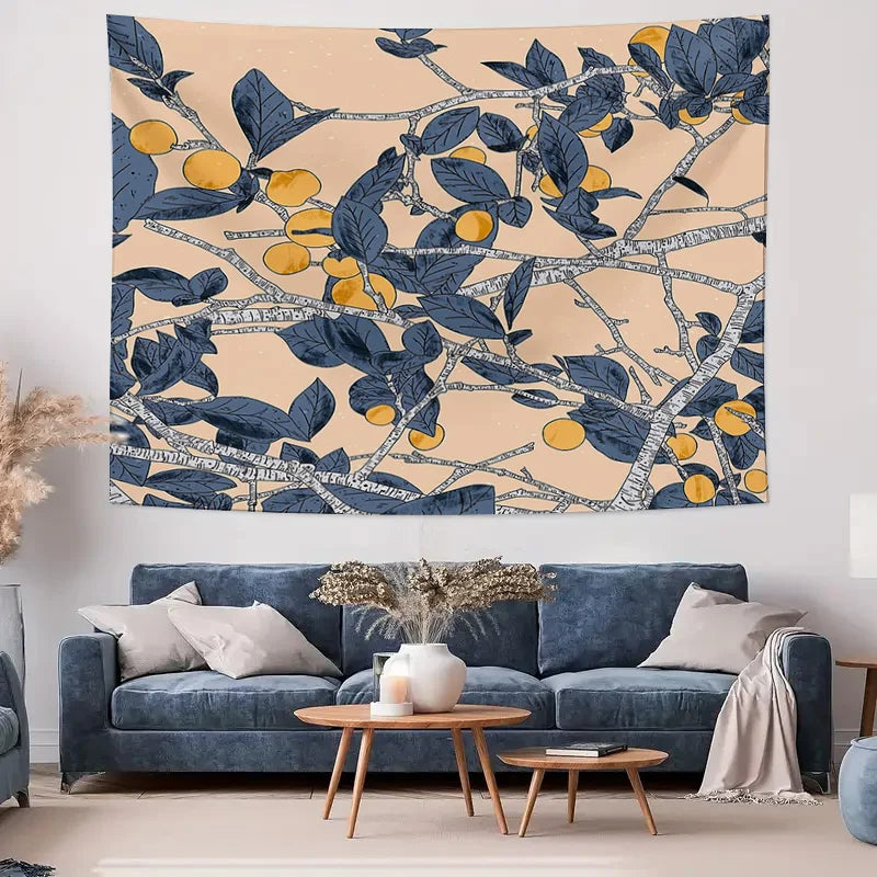 Tapisserie personnalisable motif forêt