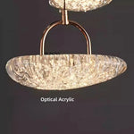 Lampe de chevet suspendue brune dans un intérieur contemporain