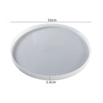 Moule silicone beige pour plateau charcuterie fait main