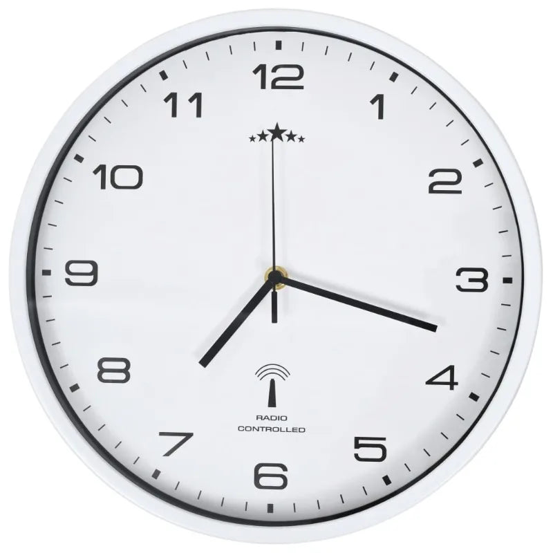 Détail du cadran de l'horloge radio pilotée