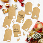 Étiquette kraft pour emballage cadeau