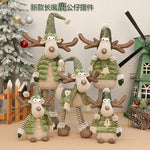 Figurine renne télescopique vert clair