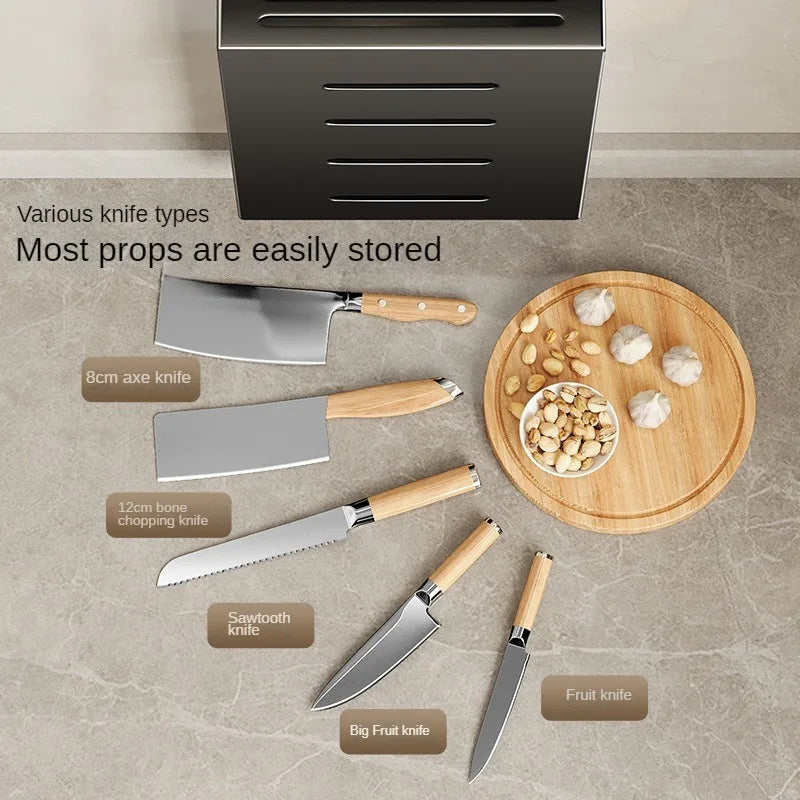 Porte-couteaux de cuisine facile à installer
