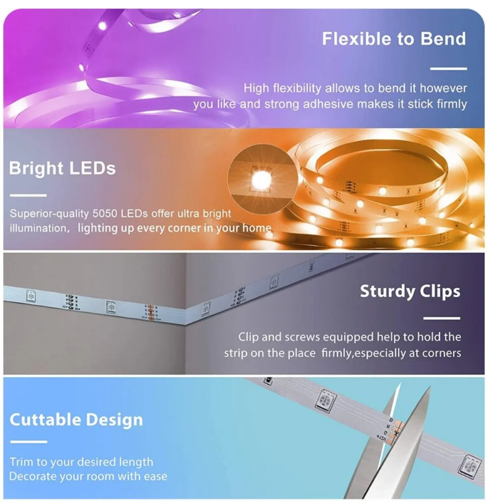 Télécommande 24 touches pour guirlande LED