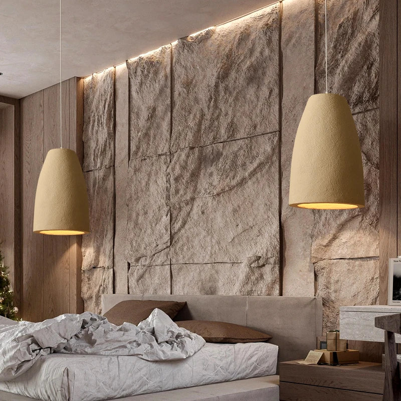 Luminaire ciment Wabi Sabi