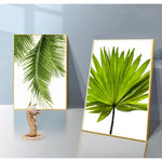 Décoration murale nature feuilles de palmier