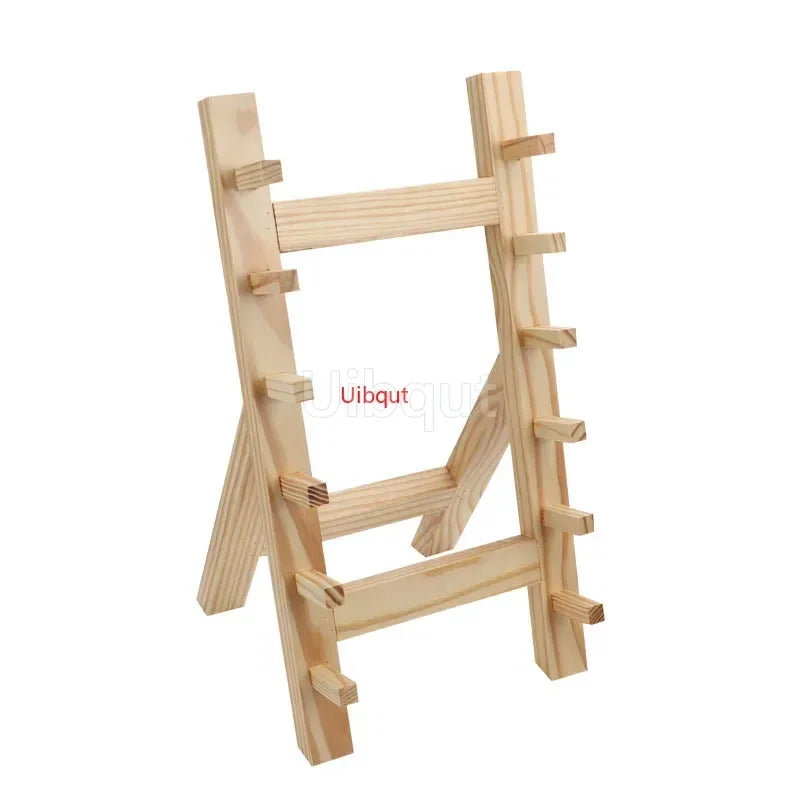 Support oscillant pour couteaux de cuisine en bois
