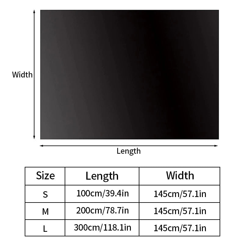 Comparaison avant/après installation du rideau occultant