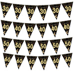 Détail des motifs numériques et lettres pour fête d'anniversaire