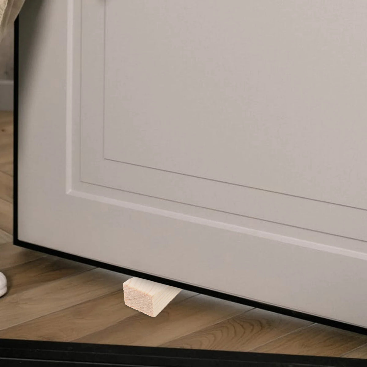Lot de 3 cales porte en bois Ombre Interieur
