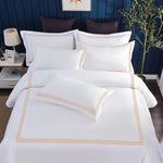 Drap plat en coton égyptien 600TC