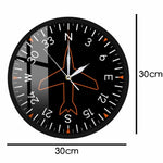 Cadre métallique horloge murale design géométrique