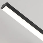 Vue de profil de l'applique murale LED en aluminium et fer