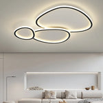 Plafonnier LED design nordique salon