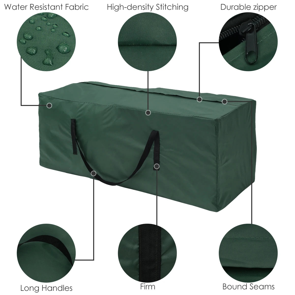 Housse de rangement en fibre Oxford résistante aux UV
