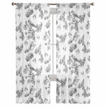 Rideaux imprimés avec motif de fleurs et oiseaux, parfaits pour apporter une touche élégante et naturelle à votre intérieur. Design raffiné et romantique, idéal pour le salon ou la chambre. Faciles à installer, ces rideaux décoratifs ajoutent une ambiance apaisante à tout espace. Accessoire de décoration incontournable pour un style chic et intemporel.