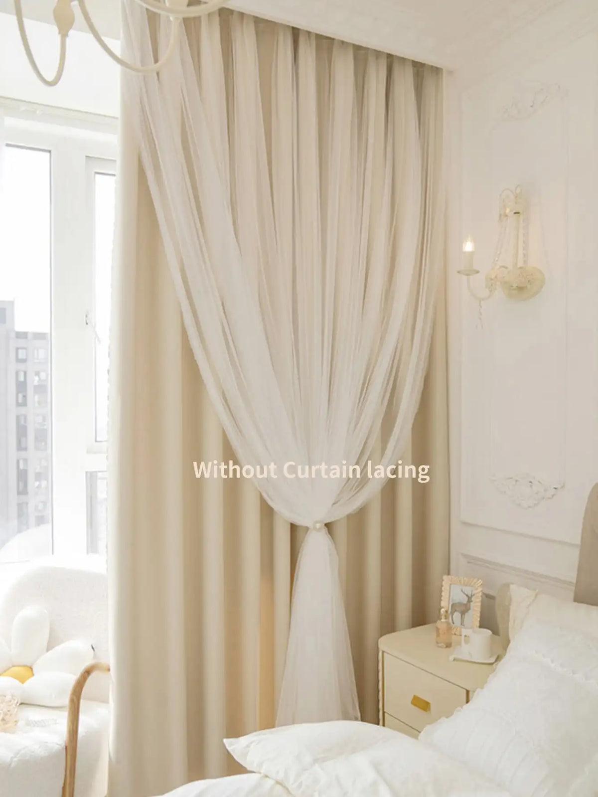 Vue de près du design princesse et du taux d'ombrage ajustable