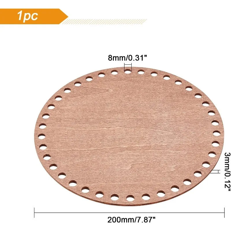 Base en bois pour panier de rangement personnalisé