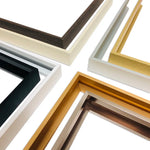 Cadre mural moderne or pour affiche