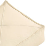 Coussin de sol carré en cuir PU vert armée en décoration extérieure