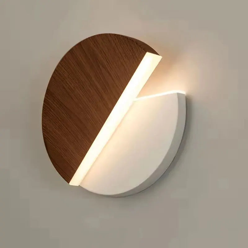 Applique murale LED orientable 360° blanche