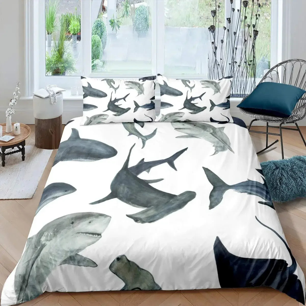Vue rapprochée de la matière douce 100% polyester de la housse